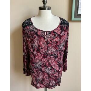 Dress Barn Boho Shirt